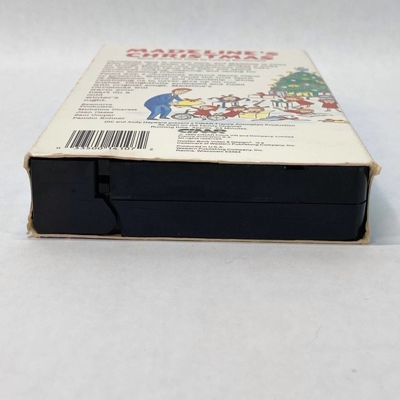 Vtg Madeline's Christmas VHS 1990 Christopher Plummer Golden Book Video VHS Tape - Picture 6 of 10